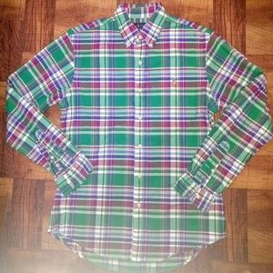 Ralph Lauren Slim fit plaid shirt size M